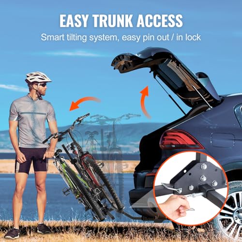 VEVOR 2-Bike Platform Hitch Mount Rack for VIP Shopping