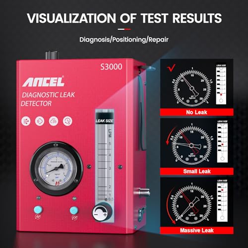 ANCEL S3000 Plus Automotive Smoke Machine Leak Tester VIP