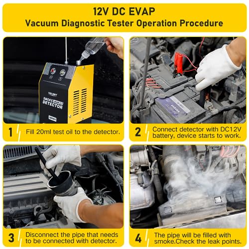 SOLARY Smoke Machine VIP Automotive Leak Detector Kit