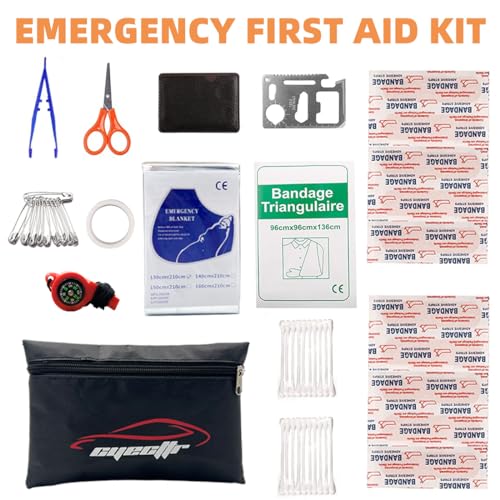 VIP Car Emergency Kit with Jumper Cables