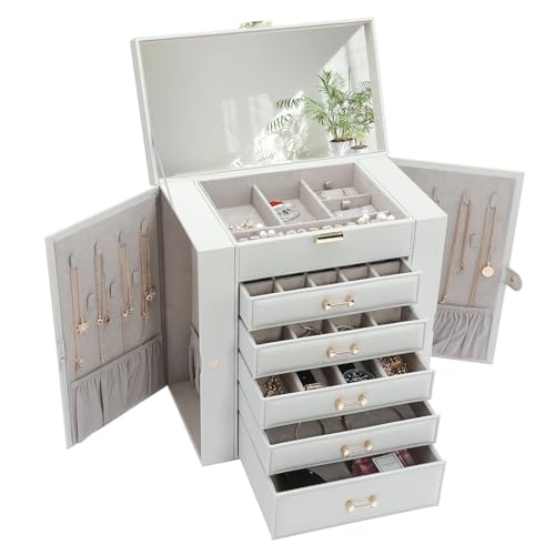 Large Jewelry Box for VIP Women Organizers Storage