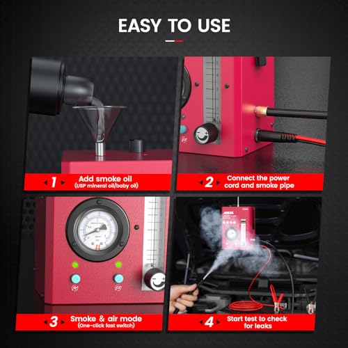 ANCEL S3000 Plus Automotive Smoke Machine Leak Tester VIP