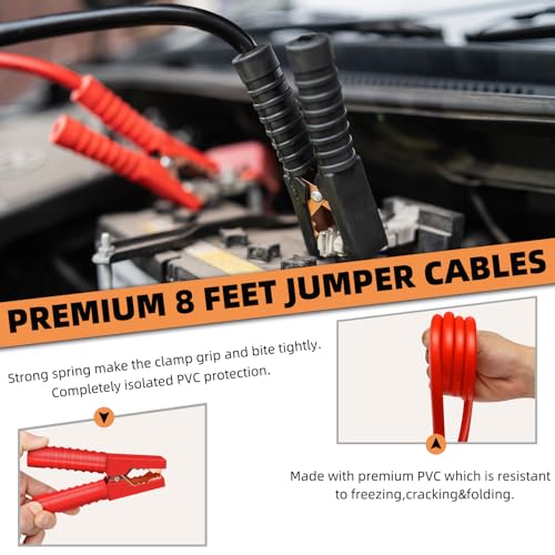 VIP Car Emergency Kit with Jumper Cables