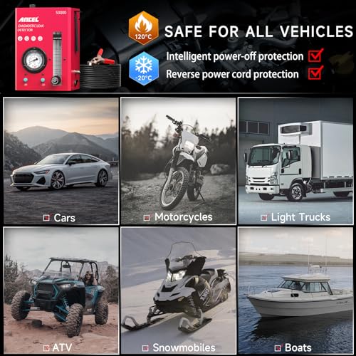 ANCEL S3000 Plus Automotive Smoke Machine Leak Tester VIP