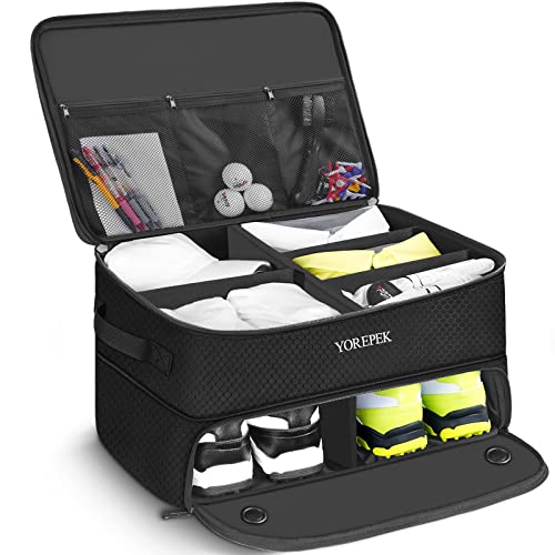 VIP Golf Trunk Organizer with Shoe Compartment & Storage