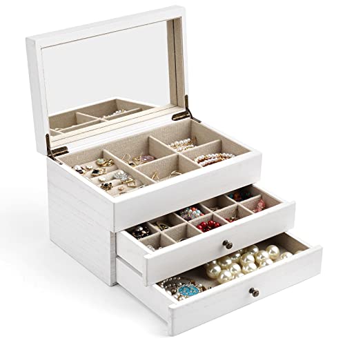 Vintage Style Jewelry Box Organizer for Women