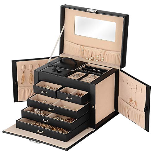 VIP Jewelry Box with Travel Case and Mirror