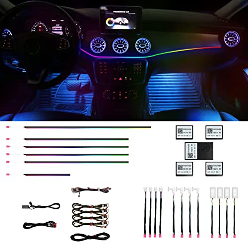 VIP Car Interior Ambient Lights, 128 Color LED Strip