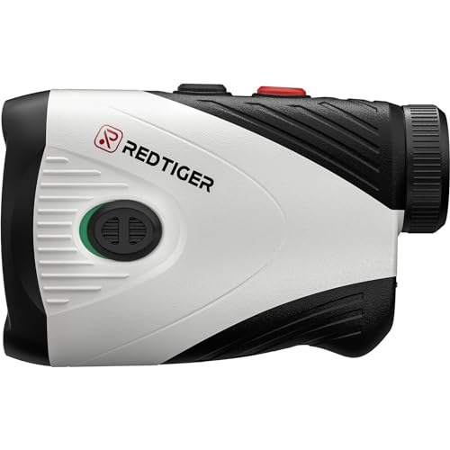 REDTIGER VIP Golf Rangefinder: 1200 Yards, Slope, 7X Magnification