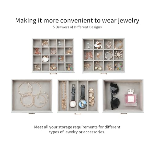 Large Jewelry Box for VIP Women Organizers Storage