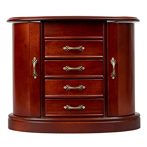 Mele & Co. Heloise Wooden Jewelry Box Organizer