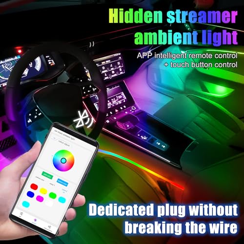 VIP Car Interior Ambient Lights, 128 Color LED Strip