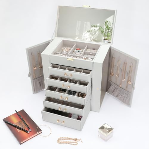 Large Jewelry Box for VIP Women Organizers Storage