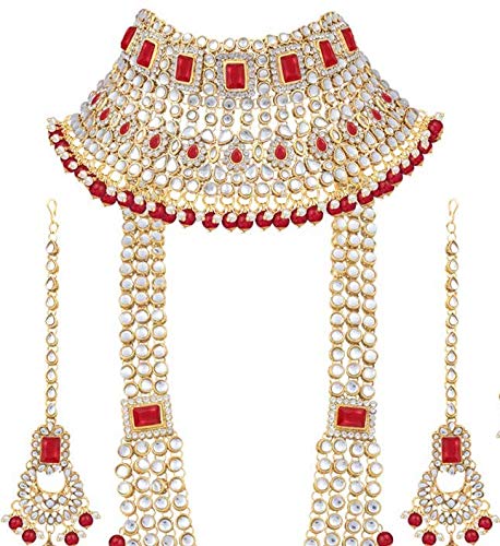 Aheli Indian Heavy Bridal Jewelry Set