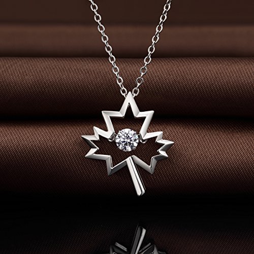 Canadian Maple Leaf Necklace Pendant VIP Jewelry