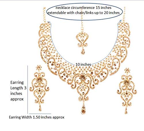 VIP Bollywood Jewelry Set for Exquisite Women's Accessories