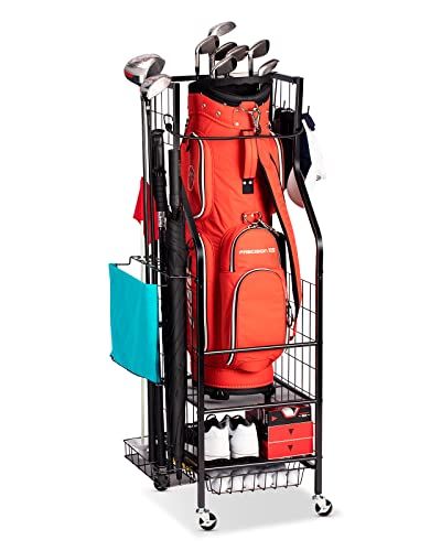 VIP Golf Bag Storage Rack for Garage and More