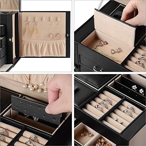 VIP Jewelry Box with Travel Case and Mirror