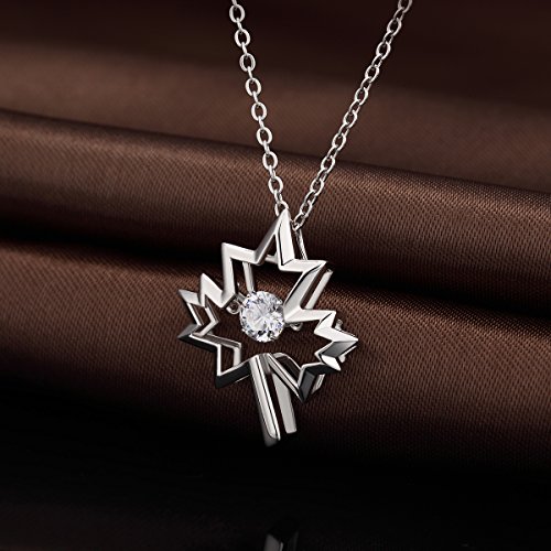Canadian Maple Leaf Necklace Pendant VIP Jewelry