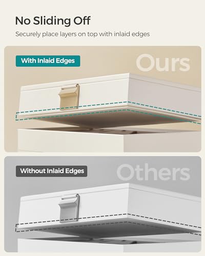 VIP Jewelry Tray Organizer by SONGMICS in Cloud White