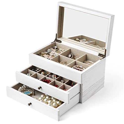 Vintage Style Jewelry Box Organizer for Women