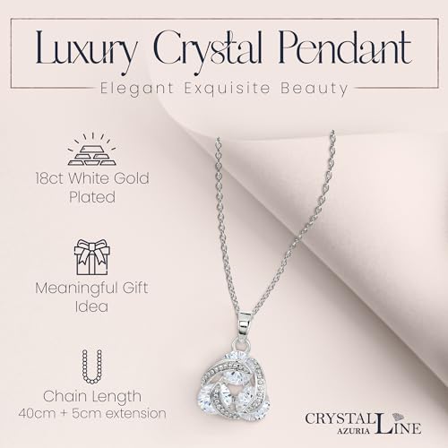 Azuria White CZ Wedding Jewelry Set for Brides