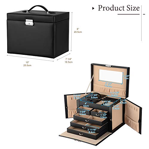 VIP Jewelry Box with Travel Case and Mirror