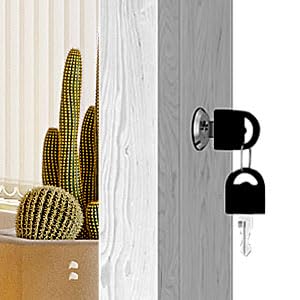 VIP Jewelry Cabinet with Lock, Mirror, LED Lights