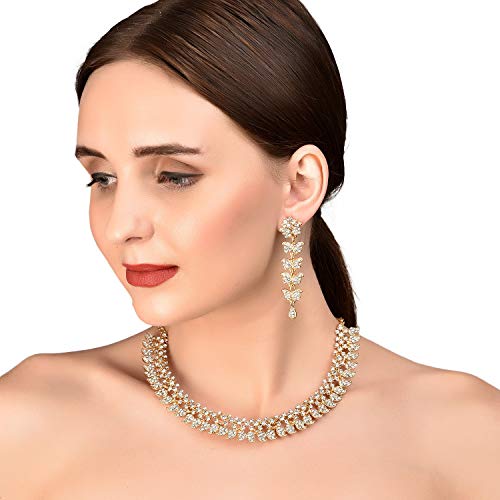VIP Statement Necklace: Hollywood Glamour, Rhinestone Crystals
