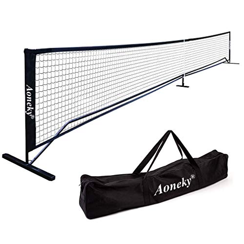 VIP Pickleball Net System - Sturdy Metal Frame, Carry Bag
