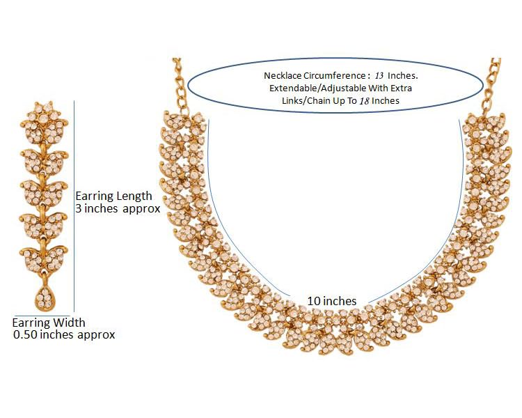 VIP Statement Necklace: Hollywood Glamour, Rhinestone Crystals