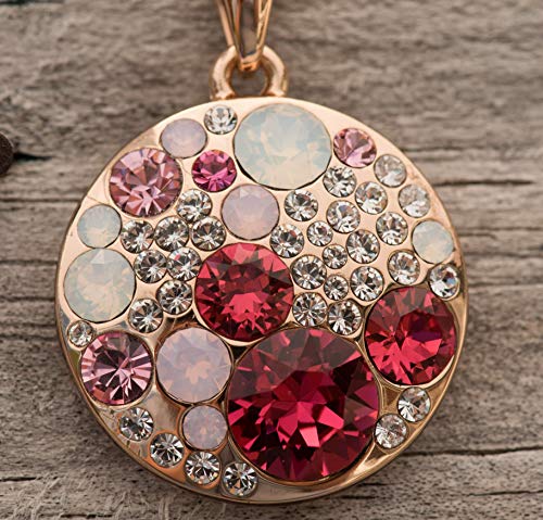 Ocean Bubble Crystal Wedding Jewelry Set- Silver or Rose Gold