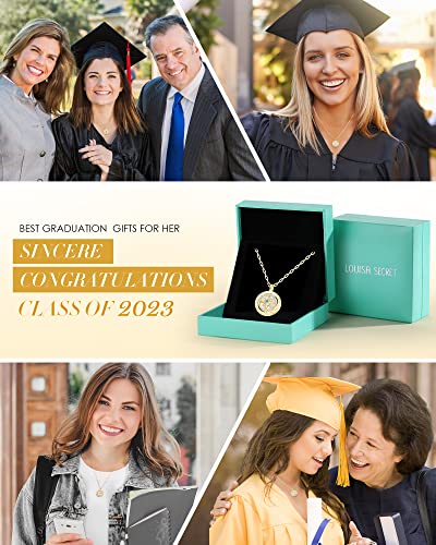 LOUISA SECRET S925 Sterling Silver Birthstone Necklace