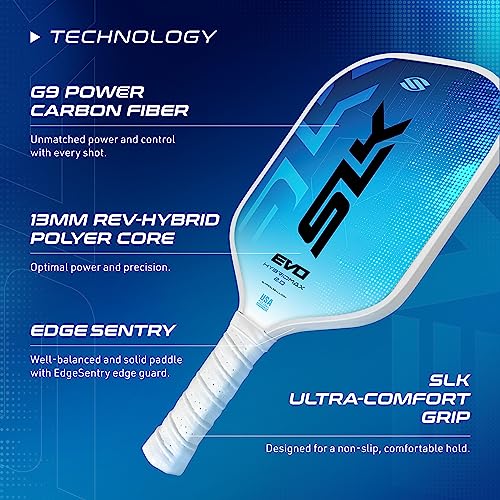 SLK 2024 Pickleball Paddle Collection: Power, Hybrid, Control