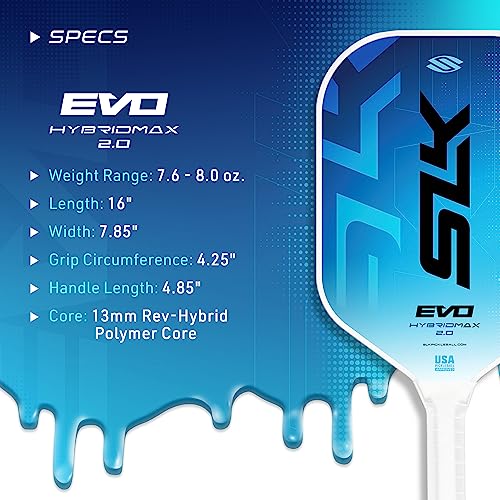 SLK 2024 Pickleball Paddle Collection: Power, Hybrid, Control