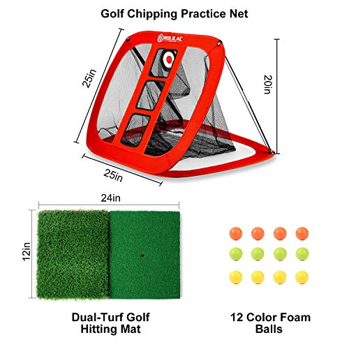 Pop-Up Golf Chipping Net Set - VIP Target Kit