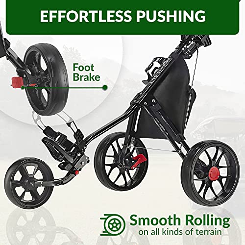 Caddytek CaddyLite 11.5 V3 Push Cart - VIP Golf Cart