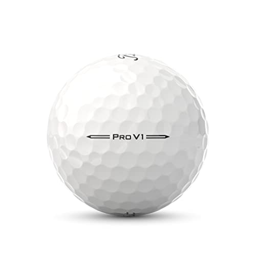Titleist Pro V1 Golf Balls, White - One Dozen