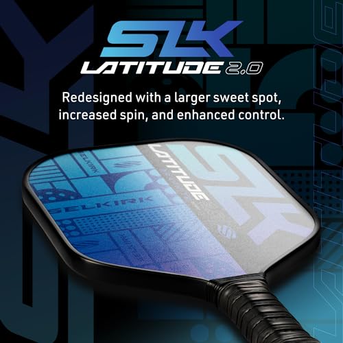 SLK Latitude 2.0 VIP Pickleball Paddle Performance Control