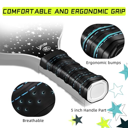 Lymor Wooden Pickleball Paddles Set for VIP Shoppers