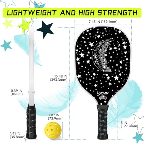 Lymor Wooden Pickleball Paddles Set for VIP Shoppers