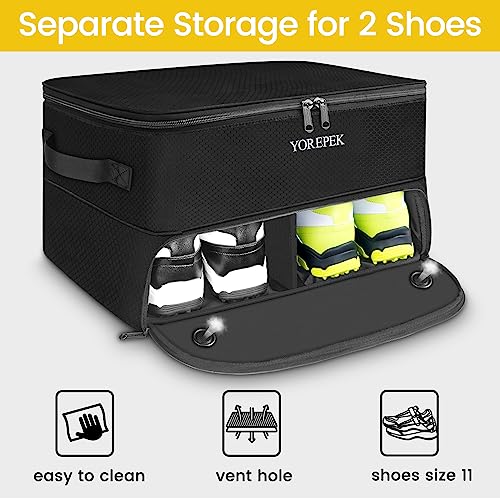 VIP Golf Trunk Organizer with Shoe Compartment & Storage