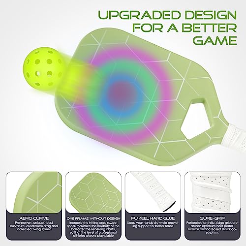 VIP Levusu Pickleball Paddle with Carbon Fiber Surface