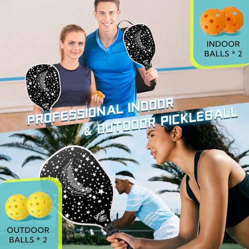 Lymor Wooden Pickleball Paddles Set for VIP Shoppers