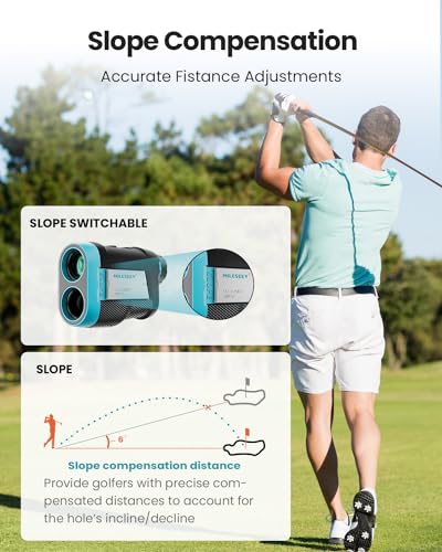 MILESEEY PF260 Golf Rangefinder with Next-Gen Features