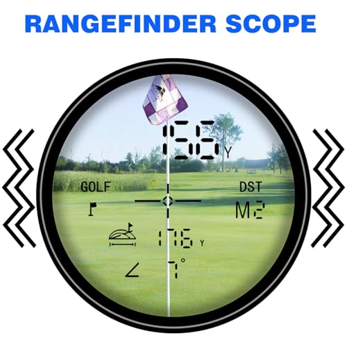 1200 Yard Laser Range Finder for Golf & Hunting