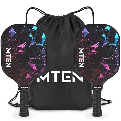 Kids Fiberglass Pickleball Paddle Set with Bag