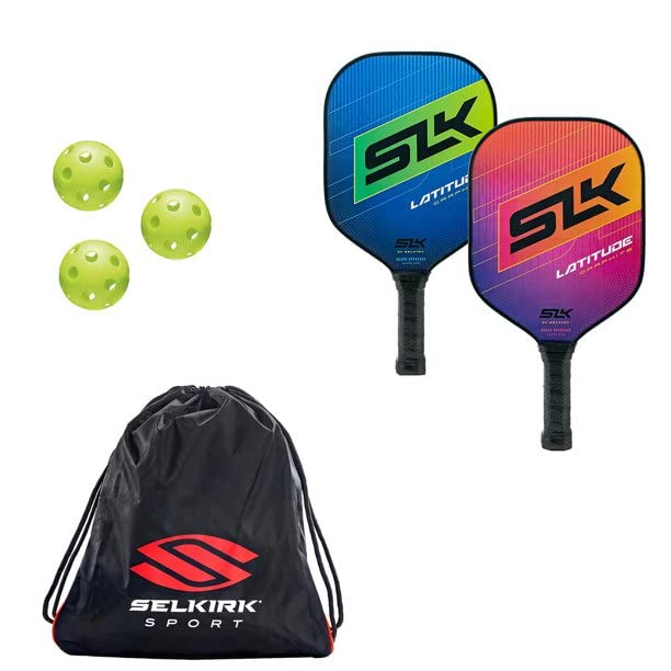 VIP Bundle: 2 Paddles, 3 Balls, 1 Bag