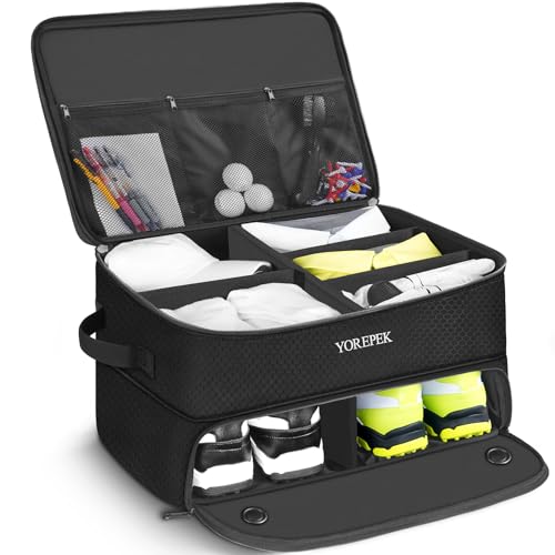 VIP Golf Trunk Organizer with Shoe Compartment & Storage