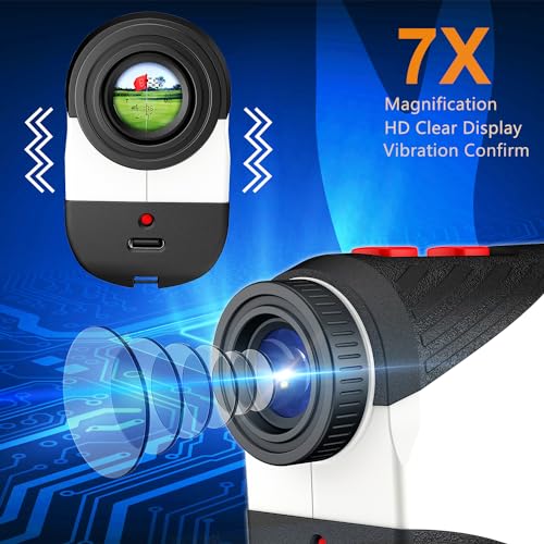 1200 Yard Laser Range Finder for Golf & Hunting